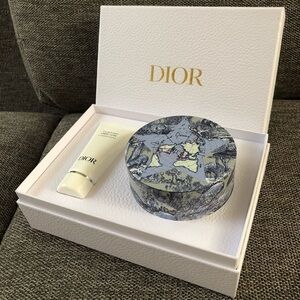 Dior Skincare Gift Set Around The World Acrylic Magnetic Case Cleanser Authentic